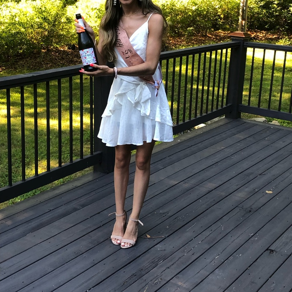 White dress